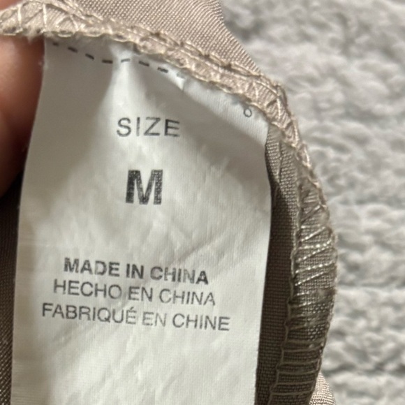 Royalty For Me Tan Cargo Pants with Elastic Ankle - Picture 5 of 6